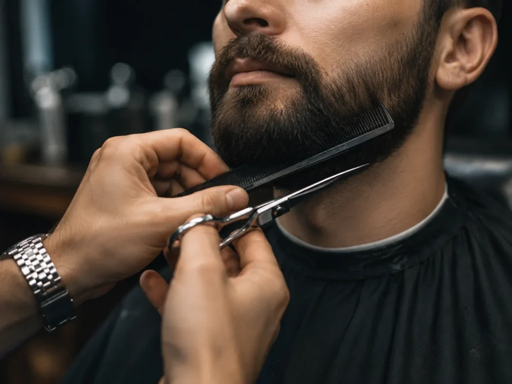 trim beard service